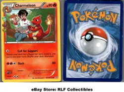 2016 Pokemon, Generations Radiant Collection, #RC4/RC32 Charmeleon, Common (b) - Image 1