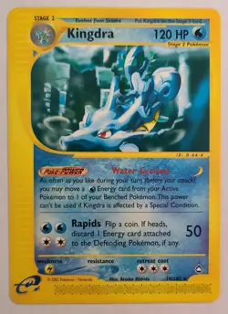 Pokemon KINGDRA 19/147 Rare Aquapolis - Near Mint 🍒 - Image 2