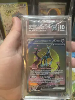 Pokemon Iron Crown ex 206/162 SIR Temporal Forces TAG 10 Gem Mint - Image 2