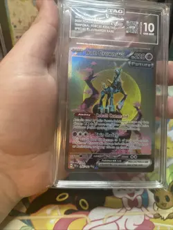 Pokemon Iron Crown ex 206/162 SIR Temporal Forces TAG 10 Gem Mint - Image 5