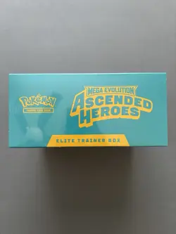 Pokemon TCG Ascended Heroes Elite Trainer Box ETB Factory Sealed SHIPS NEXT DAY - Image 3