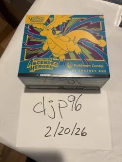 Ascended Heroes Pokemon Center ETB Elite Trainer Box - PKC Exclusive - Image 1