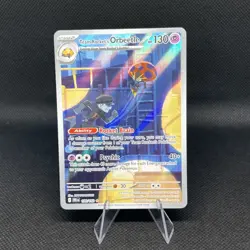 Pokemon Team Rocket’s Orbeetle 198/182 Destined Rivals Illustration Rare NM - Image 1