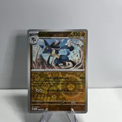 Lucario 114/198 Reverse Holo Uncommon Pokemon TCG Scarlet & Violet - Image 3