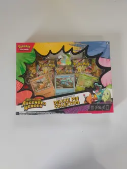 Pokemon TCG: Mega Evolution Ascended Heroes Deluxe Pin Collection Factory Sealed - Image 1