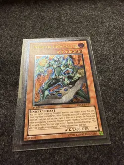 YUGIOH Ultimate Rare Inzektor Giga-Mantis ORCS-EN021 1st Edition - Image 1