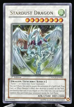 Yu-Gi-Oh! – Stardust Dragon – #TDGS-EN040 – The Duelist Genesis - 1st Edition - Image 1