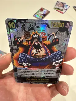 One Piece CCG Marshall.D.Teach English Manga AlternativeArt OP09-093 Custom Card - Image 5