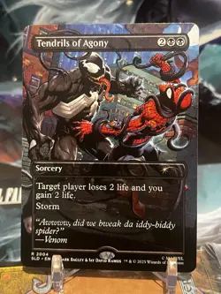 MTG | Tendrils Of Agony (2004) [Secret Lair Spiderman] NF - Image 1