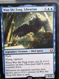 Wan Shi Tong, Librarian MTG The Last Airbender M0078 Nonholo NM - Image 1