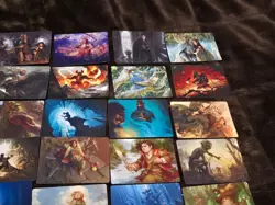 MTG Lot of 40 ART SERIES Cards "LORD OF THE RINGS" BILBO/ARAGORN/GANDALF - Image 3
