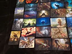 MTG Lot of 40 ART SERIES Cards "LORD OF THE RINGS" BILBO/ARAGORN/GANDALF - Image 5