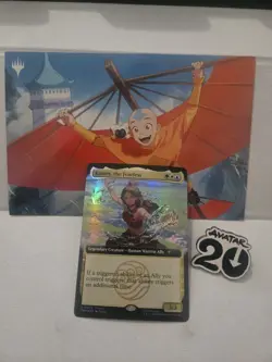 SDCC 2025 Magic the Gathering Avatar Katara the Fearless Promo W/ Postcard & Pin - Image 1