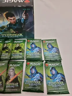 Wizards of the Coast Magic The Gathering Zendikar Rising Bundle Packs -PLZ READ- - Image 4