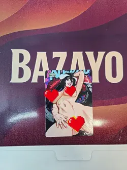 MTG Forest Albedo Overlord Waifu Hand Painted Alter by BAZAYO Unique - Image 5