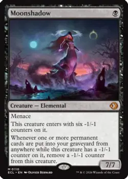 Moonshadow (ECL-110) - Lorwyn Eclipsed Foil - Image 1
