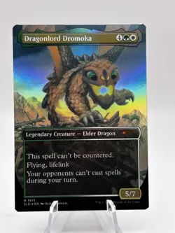 Dragonlord Dromoka 1971 Rainbow Foil Secret Lair Drop SLD MTG NM - Image 2