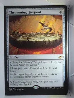 Thrumming Hivepool - R247 - MTG - Edge of Eternities (EOE) - Image 1