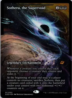 Sothera, the Supervoid (Showcase) 360 Edge of Eternities NM MTG - Image 1