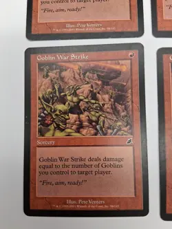 Lot Of 4 Goblin War Strike Scourge Regular - Image 2
