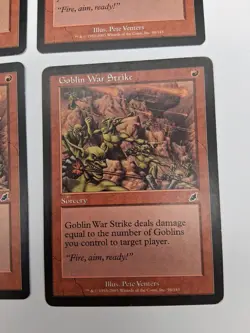 Lot Of 4 Goblin War Strike Scourge Regular - Image 3