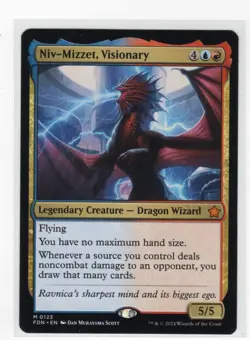 Niv-Mizzet, Visionary | Regular | NM | MTG | Mythic | 0123 | FDN - Foundations - Image 1