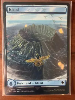 Magic: The Gathering Island (Chocobo Track Foil) - Commander: Final Fantasy - Image 1