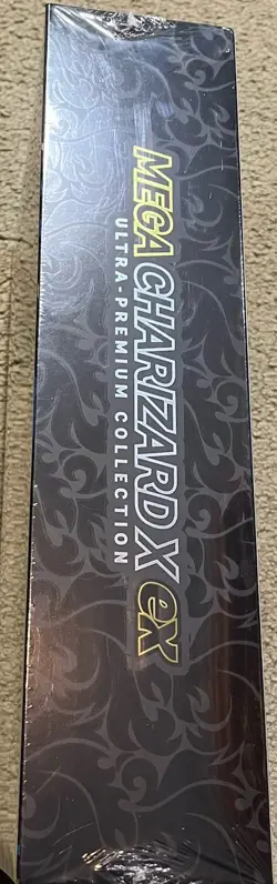 New! Sealed 15” Box Pokemon Phantasmal Flames Mega Charizard EX Ultra Premium C. - Image 2
