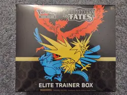 Pokemon TCG: Hidden Fates Elite Trainer Box ETB Factory Sealed with TEAR 820650804731 - Image 1