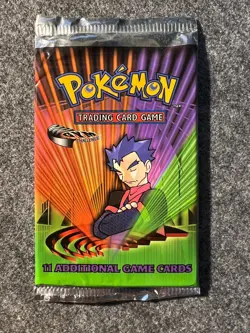 Wizards of the Coast Pokemon Gym Challenge (SEALED) - Booster Pack - Koga - Image 1