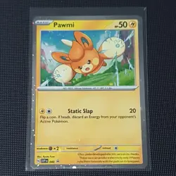 Pokemon - Pawmi Cosmos Holo - SVP040 - Black Star Promo Card - Image 1