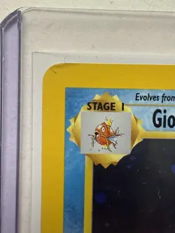 2000 Pokemon TCG Giovanni's Gyarados Gym Challenge 5/132 Holo Rare Ungraded - Image 2