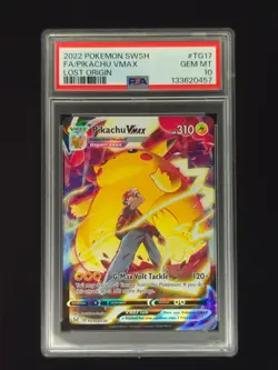 Pikachu Vmax TG17 Pokemon Lost Origin PSA 10 🔥🔥🔥 - Image 1