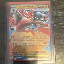 Pokemon Mega Lucario EX Holo Stamped Card 077/132 Prize Pack Series 8 - Image 3