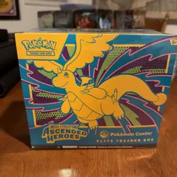Pokemon TCG Ascended Hero's Pokemon Center ETB New SEaled - Image 1