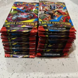 🔥 Pokemon TCG Lot Of 30 LOOSE Factory Sealed Mega Evolutions Packs 🔥 - Image 2