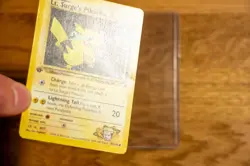 Lt. Surge's Pikachu 81/132 Gym Heroes 1st Edition Common - Eng Vintage Pokemon - Image 3