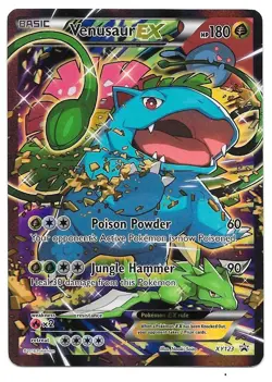 Pokemon TCG - Venusaur EX #XY123 - Black Star Promo 2016 - LP - Image 1
