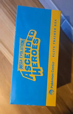 Pokemon TCG - Ascended Heroes Pokemon Center Elite Trainer Box ETB in hand - Image 4