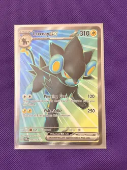 Pokemon Luxray EX Ultra Rare Holo 195/167 SV06 Twilight Masquerade - Image 1
