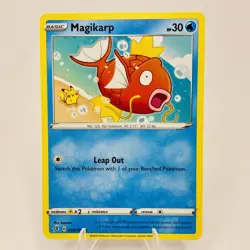 Magikarp 039/192 w/ Pikachu SWSH02: Rebel Clash Regular Pokemon TCG Near Mint NM - Image 1