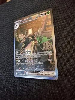 Sinistcha EX 210/167 Twilight Masquerade Special Illustration Pokemon TCG - Image 2