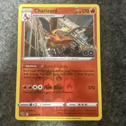 Pokemon TCG Charizard 010/078 | Pokemon Go | NM | Reverse Holo - Image 1
