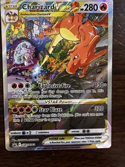 Pokemon Charizard VSTAR Promo SWSH262 Sword & Shield Holo 280HP TCG - Image 1