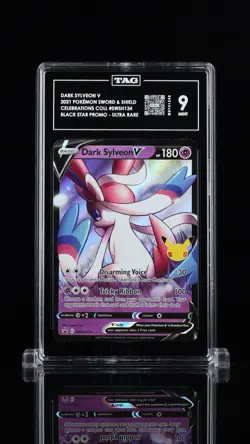 TAG 9 - Dark Sylveon #SWSH134 Pokemon Celebrations Black Star Promo SWSH - Image 1