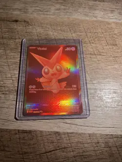 Pokemon TCG Black Bolt White Flare Red Victini Card NM 172/086-ENGLISH - Image 1