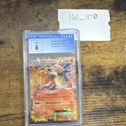 Pokemon Charizard EX 11/83 Generations Ultra Rare Holo CGC 6 HP 180 English - Image 1
