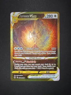 Pokemon Arceus VSTAR GG70/GG70 Crown Zenith Galarian Gallery Secret Rare Holo - Image 1
