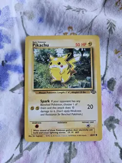 Pokemon TCG Pikachu Jungle 60/64 Regular Unlimited Common NM/LP - Image 1