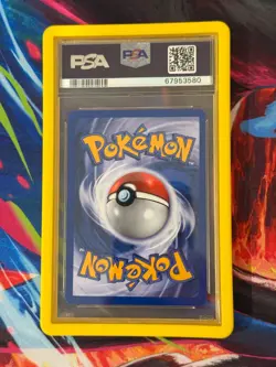 Pokemon 2000 Birthday Pikachu #24 Holo Black Star Promo Card PSA 9 - Image 2